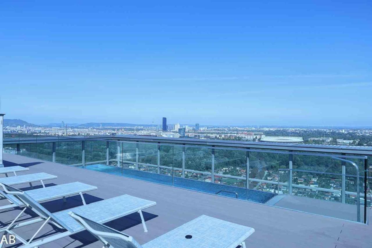 Superior Apartment & Rooftop Pool ウィーン エクステリア 写真