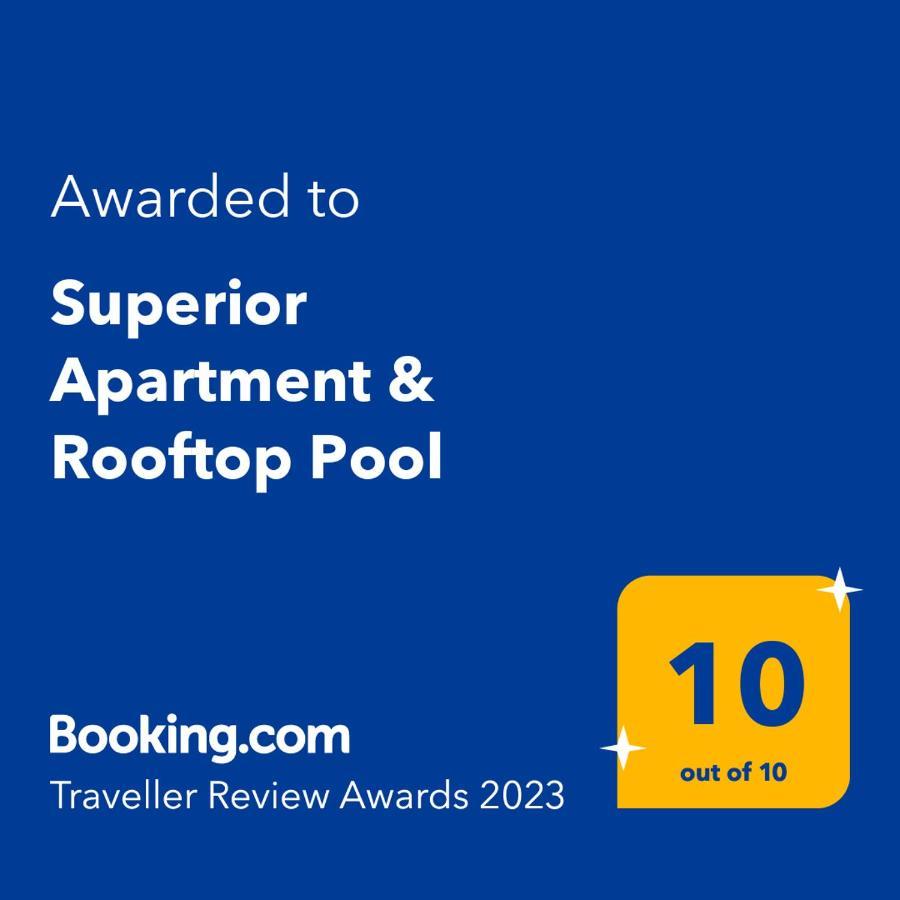 Superior Apartment & Rooftop Pool ウィーン エクステリア 写真